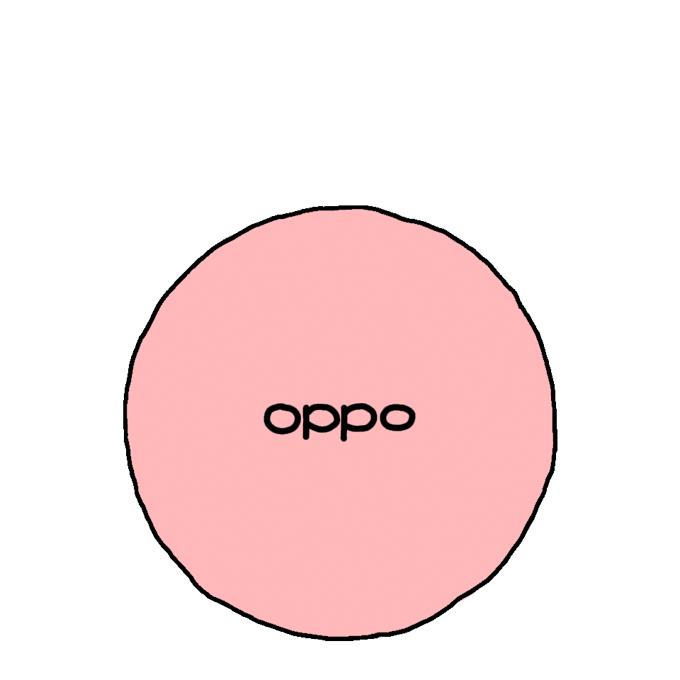 OPPO上線“方方圓圓”表情包，每副耳機都有它的脾氣