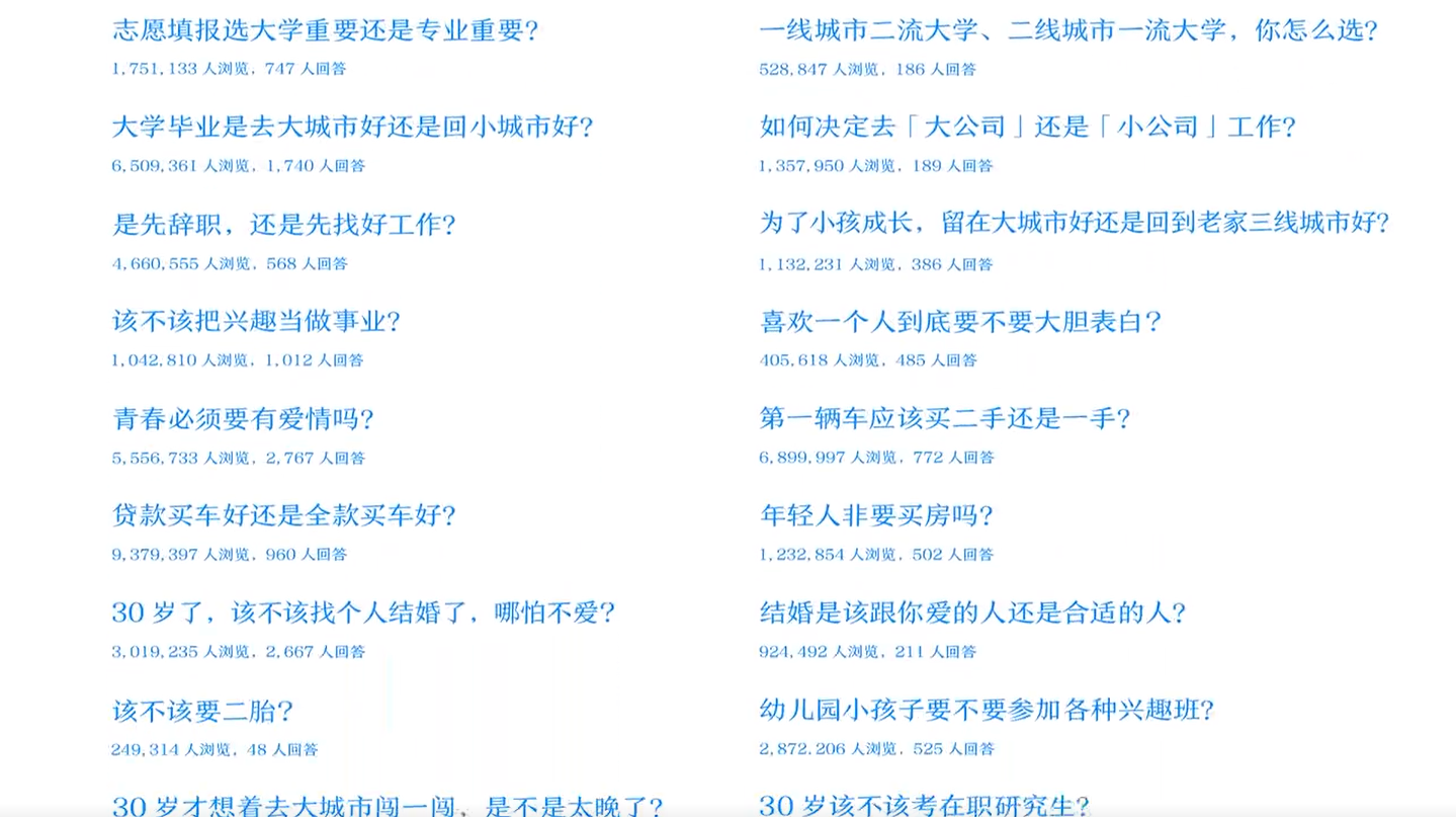 知乎推出態(tài)度短片《答案》，人生海海，各有解答