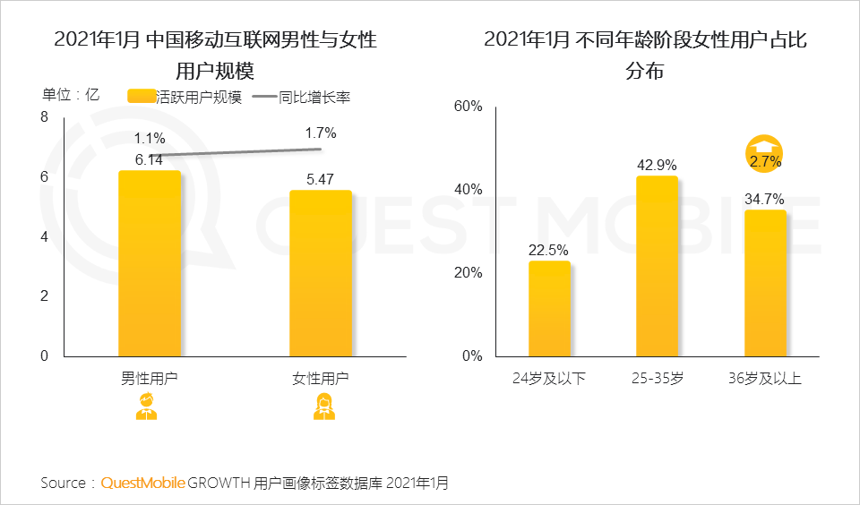 鳥哥筆記,行業(yè)動態(tài),QuestMobile,她經(jīng)濟(jì),行業(yè)報告